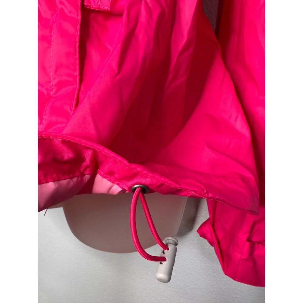 NWOT Columbia Woman Pink Windbreaker Hooded Travel Zip Up Jacket SZ L - Picture 6 of 15